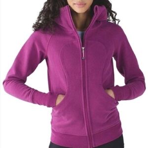 Lululemon scuba hoodie jacket, zipper, long sleeve, thumbholes, pockets